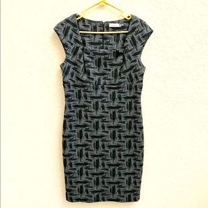Calvin Klein Gray Dress Size 8